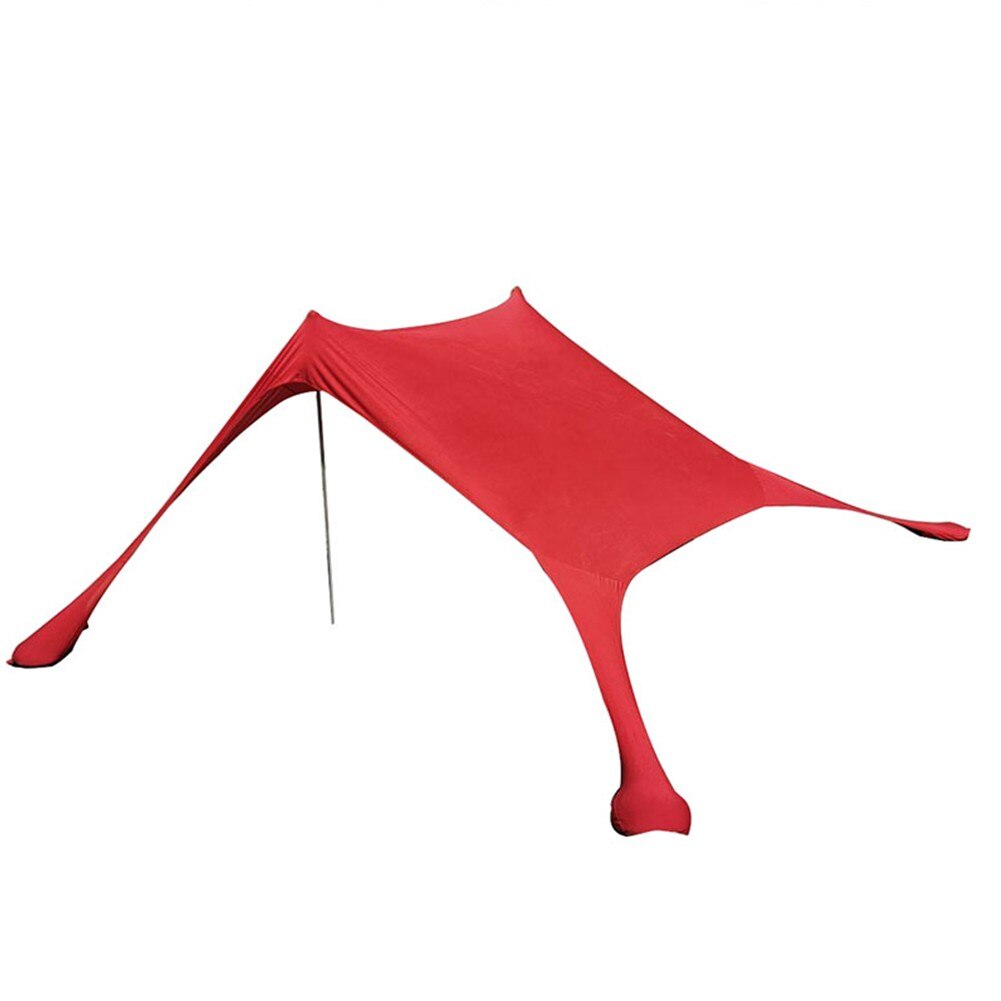 Cheap Goat Tents Family Portable Sunshade Beach Sun Shade Tent Windproof Tent  UV Protection Shelter  For Camping Outdoor Activities   